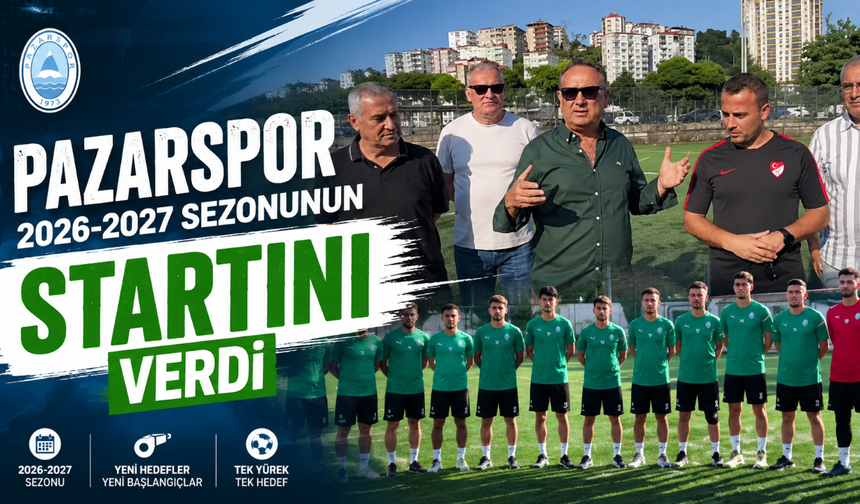 Pazarspor yeni sezon hazırlıklarına başladı