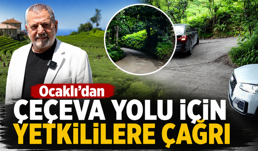 Rize Milletvekili Ocaklı: Çeçeva’nın yol sorunu acilen çözülmeli