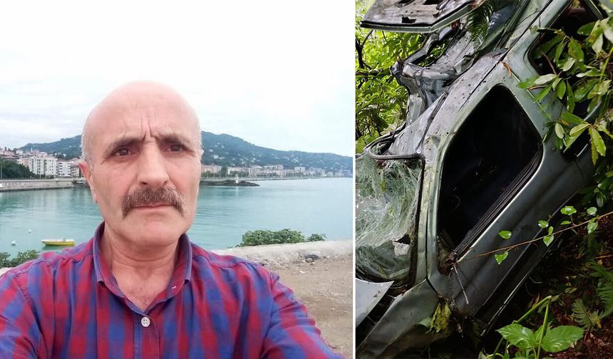 Çayeli'nde kamyonet, şarampole devrildi: 1 ölü, 2 yaralı