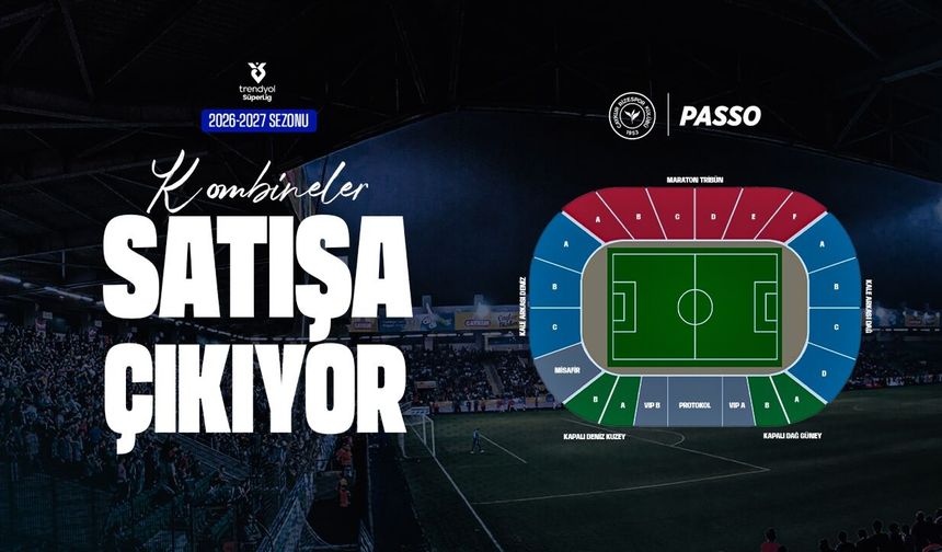 Çaykur Rizespor'un yeni sezon kombineleri satışa çıkıyor