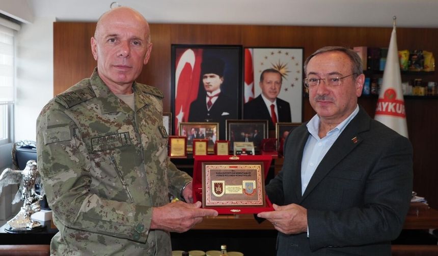 4. Kolordu Komutanı Korgeneral Ahmet Kurumahmut’tan ÇAYKUR’a ziyaret