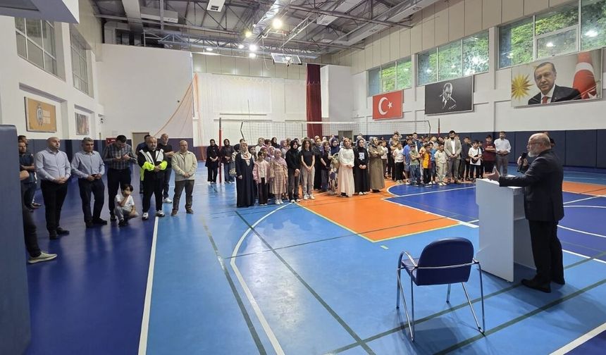 Çayeli Yaz Okulu Kur’an Kursu eğitimleri törenle başladı