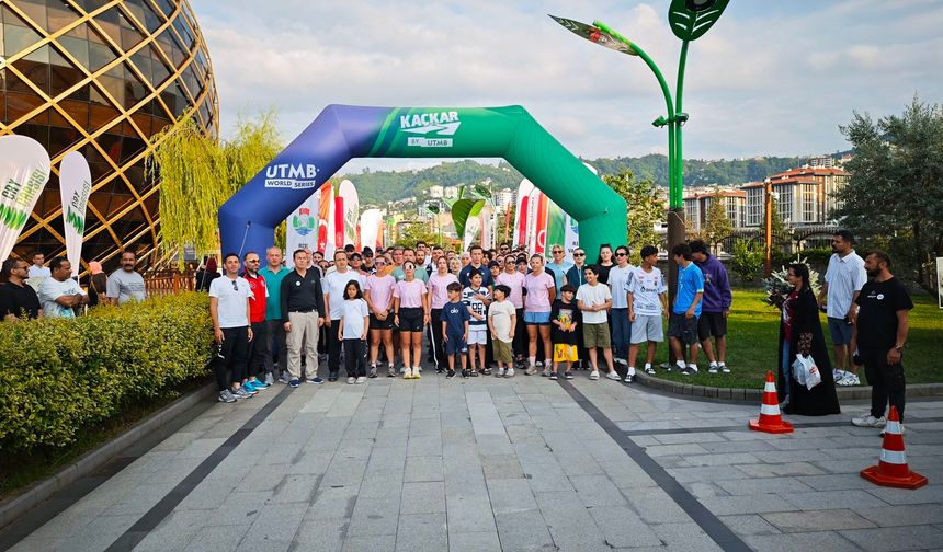 UTMB by Kaçkar ikinci kez dünyayı Rize'de buluşturacak: 5K halk koşusu coşkuyla gerçekleşti