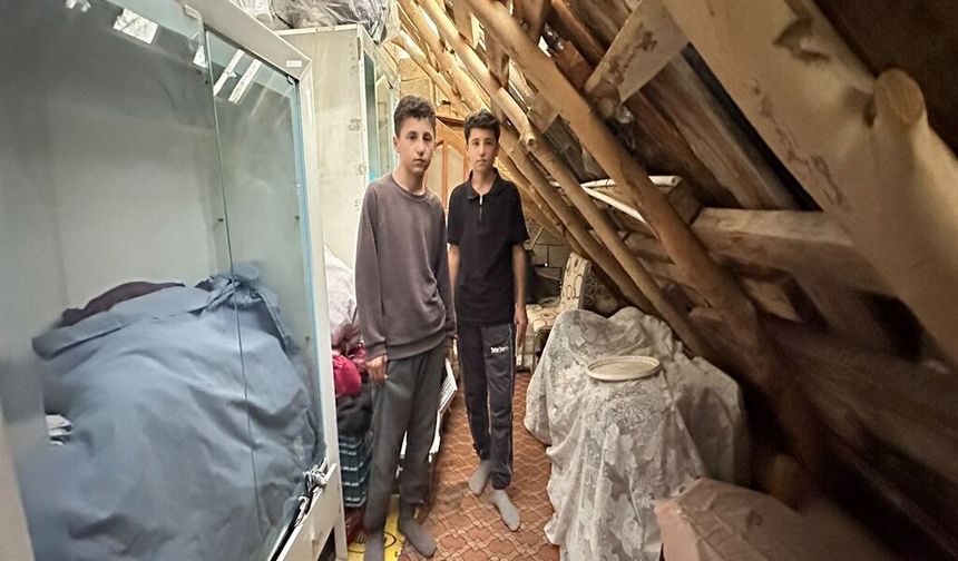 Fen lisesini kazanan ikizlerin ailesinin tek odalı evi, 3+1’e dönüştürülüyor