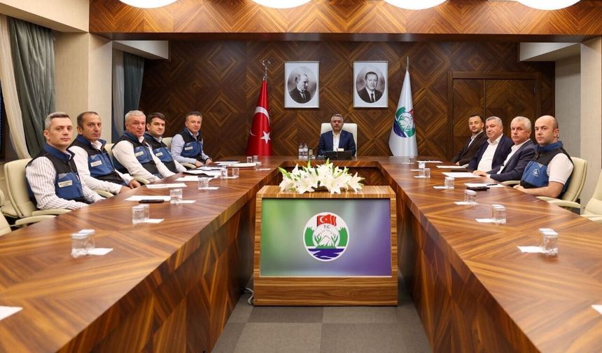 Rize’de Planlanan Projelerin Son Durumu Görüşüldü