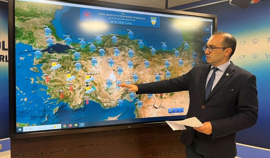 Meteoroloji’den 'kuvvetli yağış' uyarısı