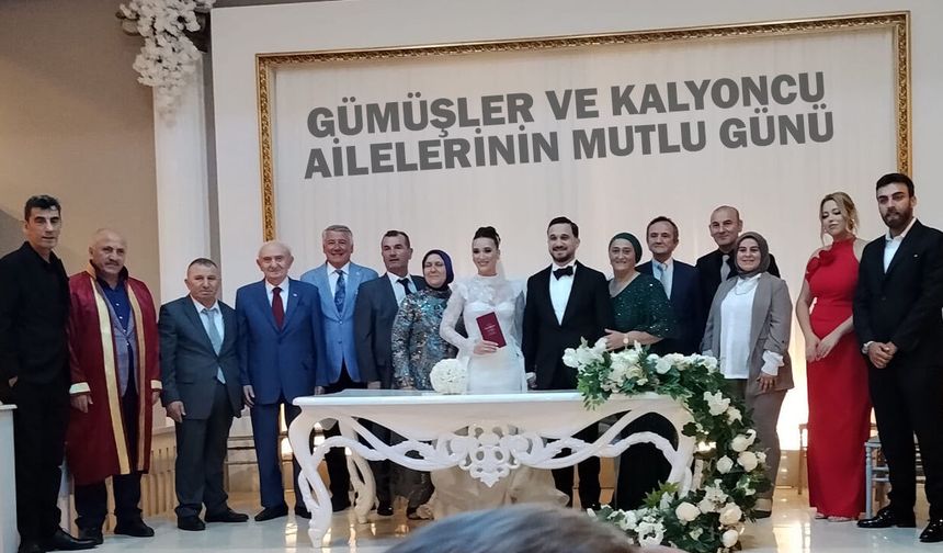 Çayelili Gümüşler ve Kalyoncu Ailelerinin Mutlu Günü