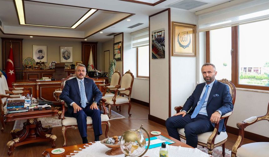 Rektör Prof. Dr. Yusuf Yılmaz’dan Vali Baydaş’a Ziyaret