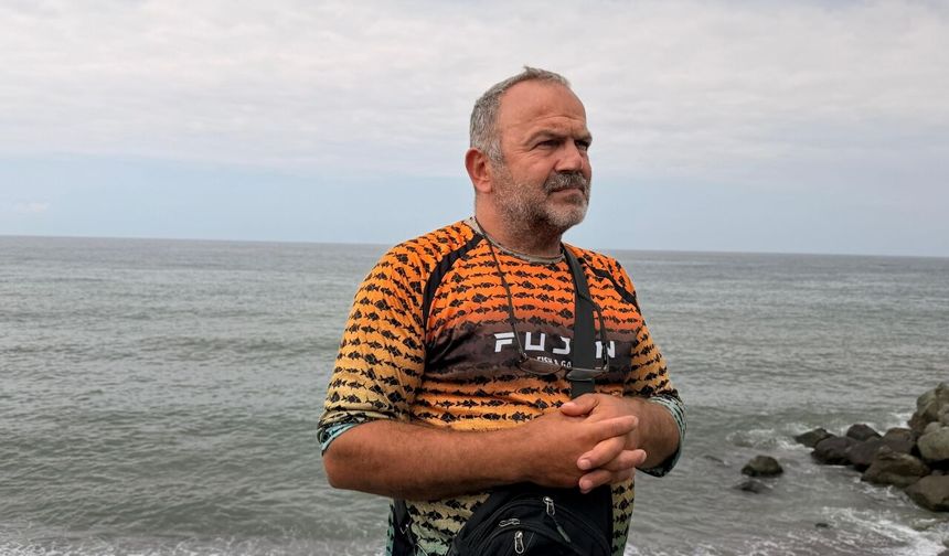 Dalgıç Zafer Koçal Çayeli’de Yaşanan O Anları Anlattı