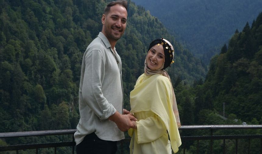 Karadeniz'in zirveleri, yeni evlilerin balayı rotası oldu