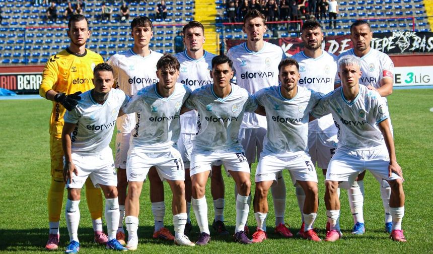 3. Ligde 3. hafta sonunda Pazarspor lider!