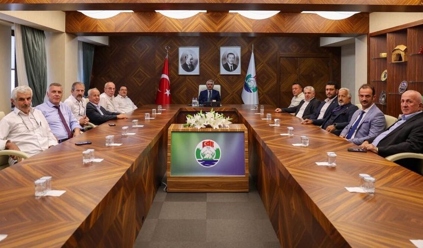 Vali Baydaş Muhtarlarla Bir Araya Geldi