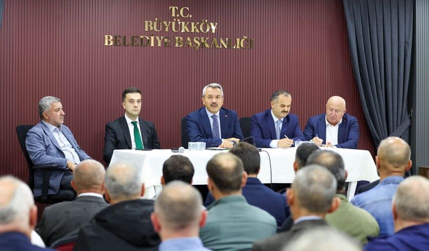Vali Baydaş, Büyükköy’de Muhtarların Taleplerini Dinledi