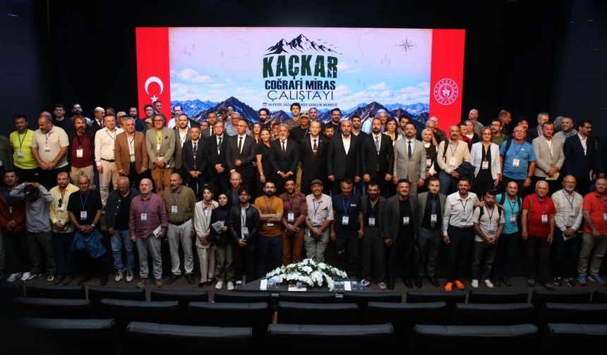 Rize'de "Kaçkar Coğrafi Miras Çalıştayı" düzenlendi