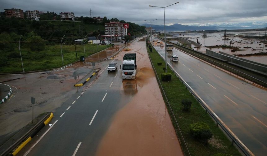 Rize-Artvin Havalimanı ve Lojistik Merkezinde Yağış Sonrası Son Durum
