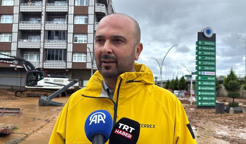 İyidere Belediye Başkanı Mete, hasarın bilançosunu açıkladı