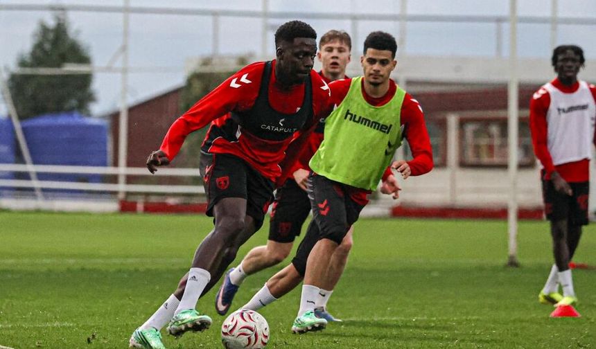 Samsunspor, Trabzonspor maçının hazırlıklarına başladı