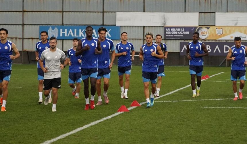 Çaykur Rizespor, Fenerbahçe maçının hazırlıklarına başladı