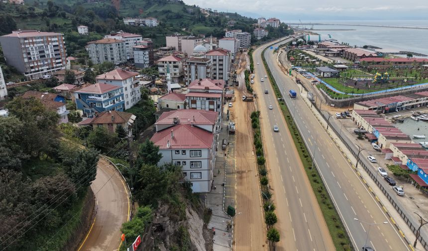 Rize'de sel temizliği nedeniyle 8 eğitim kurumunda 1 gün tatil