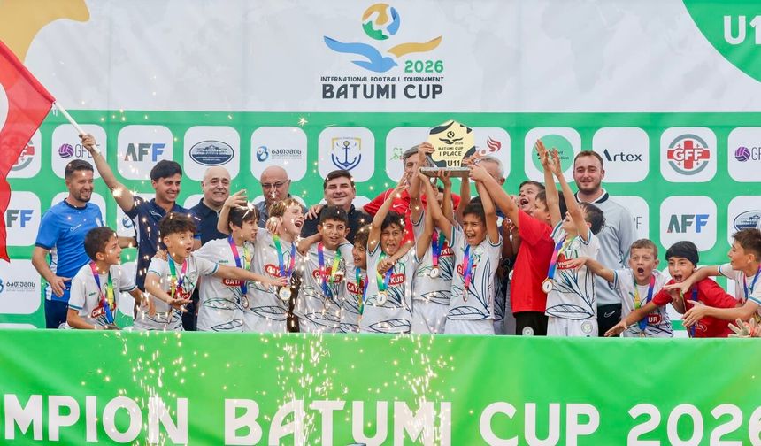 Minik Atmacalar Batum’da Namağlup Şampiyon Oldu
