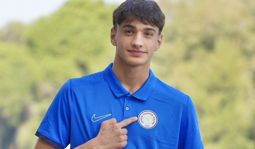 Çaykur Rizespor’un Genç Yeteneği Mustafa Coşkun Tosun’a Milli Davet
