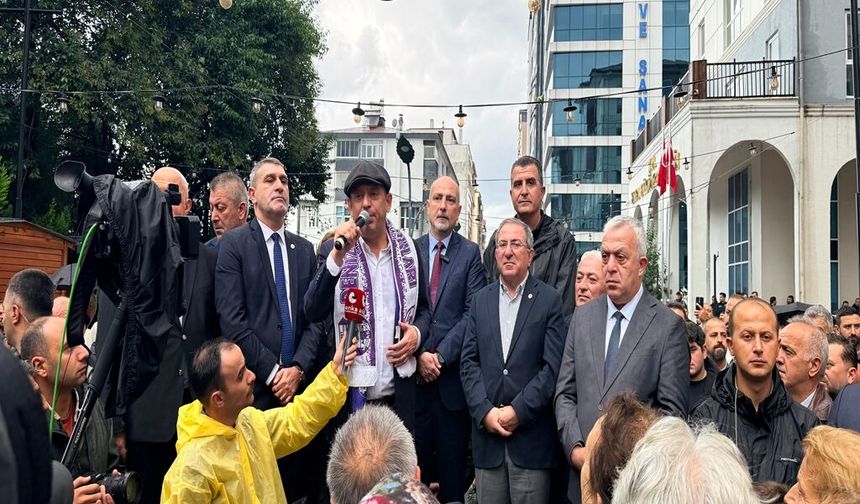 Özgür Özel: Hedefimiz, adil, eşit, hakkaniyetli bir düzen kurmaktır
