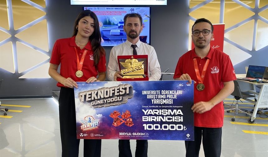 Üniversite öğrencilerinden işitme engelli sürücüler için yapay zeka destekli cihaz