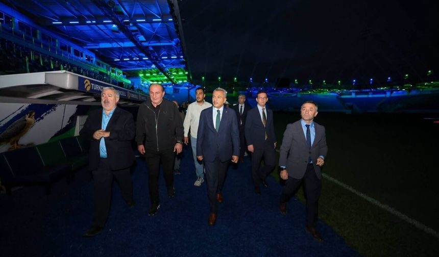 Yenilenen Çaykur Didi Stadyumu’nda Hazırlıklar Tamamlanıyor
