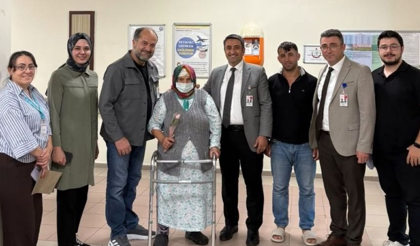 Rize’de Hasta ve Yakınlarına Hakları Anlatıldı