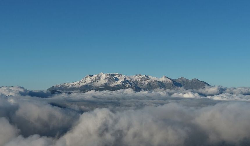 Artvin'in yüksek kesimlerinde sis etkili oldu