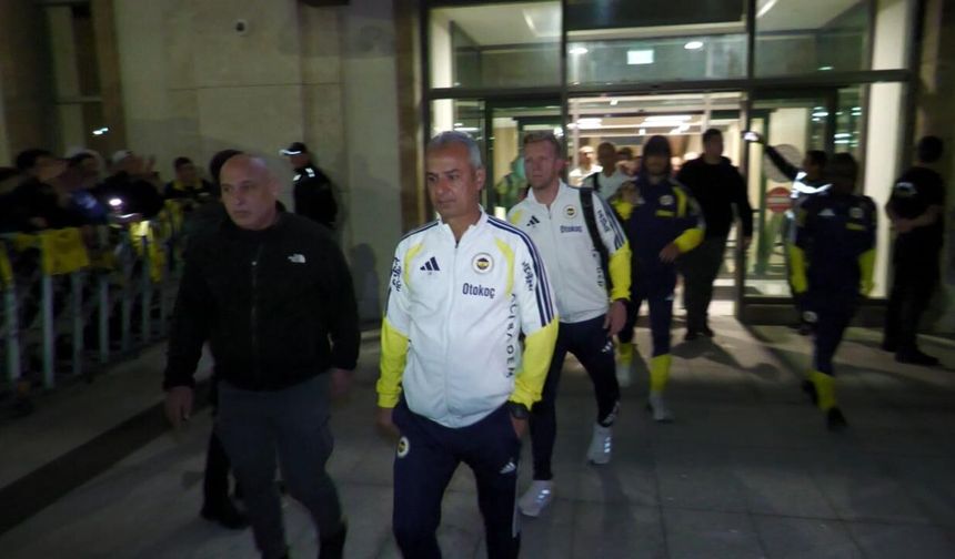 Fenerbahçe kafilesi, Rize'ye geldi