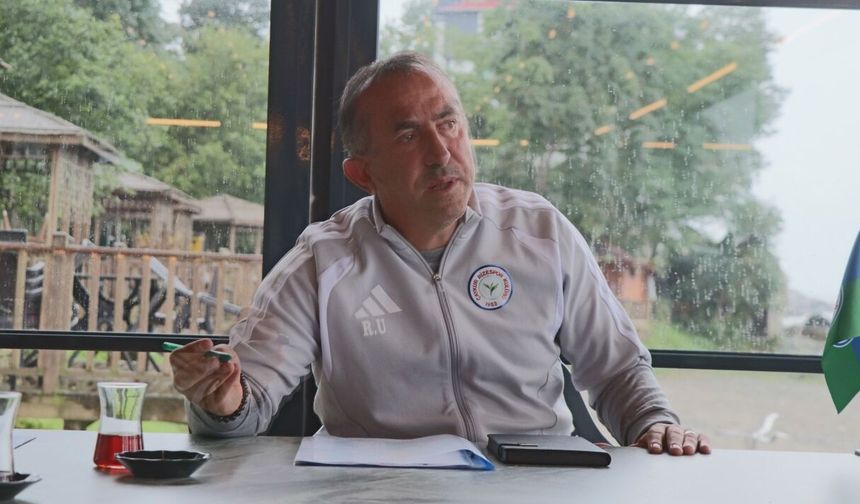Çaykur Rizespor Teknik Direktörü Uçar: Futbolun kendisi temiz, güzel bir oyun. Bırakalım temiz ve güzel kalsın
