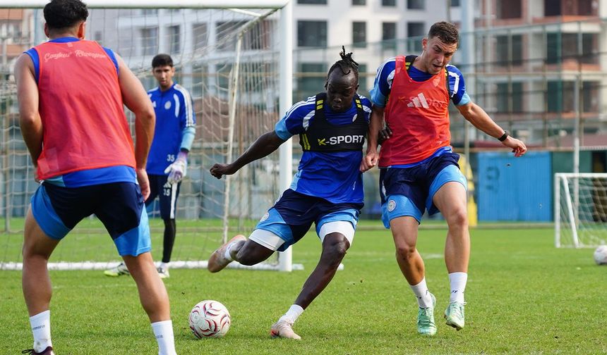 Çaykur Rizespor Kocaelispor Mesaisine Ara Vermeden Başladı
