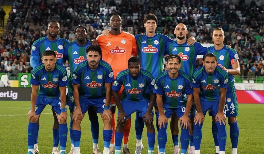 Çaykur Rizespor Boluspor ile Hazırlık Maçı Oynayacak