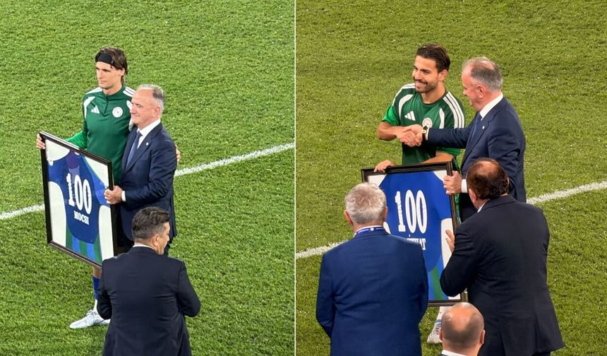 Çaykur Rizesporlu iki futbolcu  “Yüzler Kulübü”ne girdi